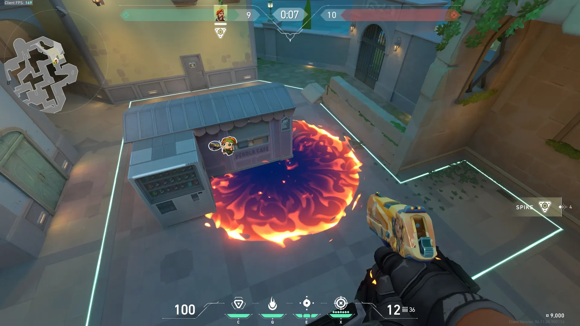 Brimstone Incendiary on Pearl Attack Site A — step 3 of 3: Result