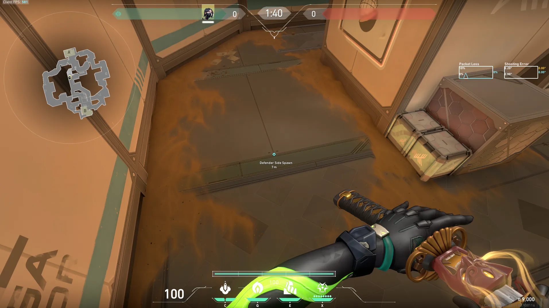 Viper Snake Bite on Fracture Attack Site A — step 1 of 4: Position — where to stand