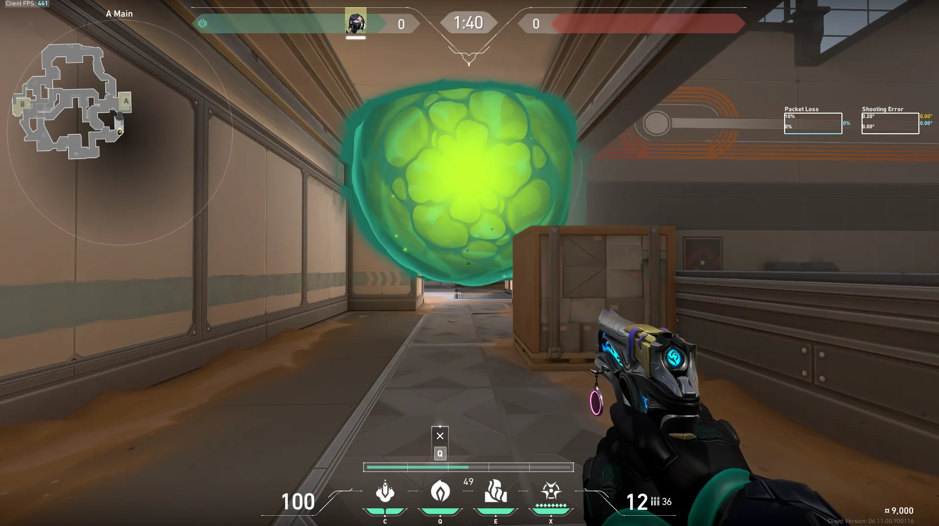 Viper Poison Cloud on Fracture Attack Site A — step 4 of 4: Result