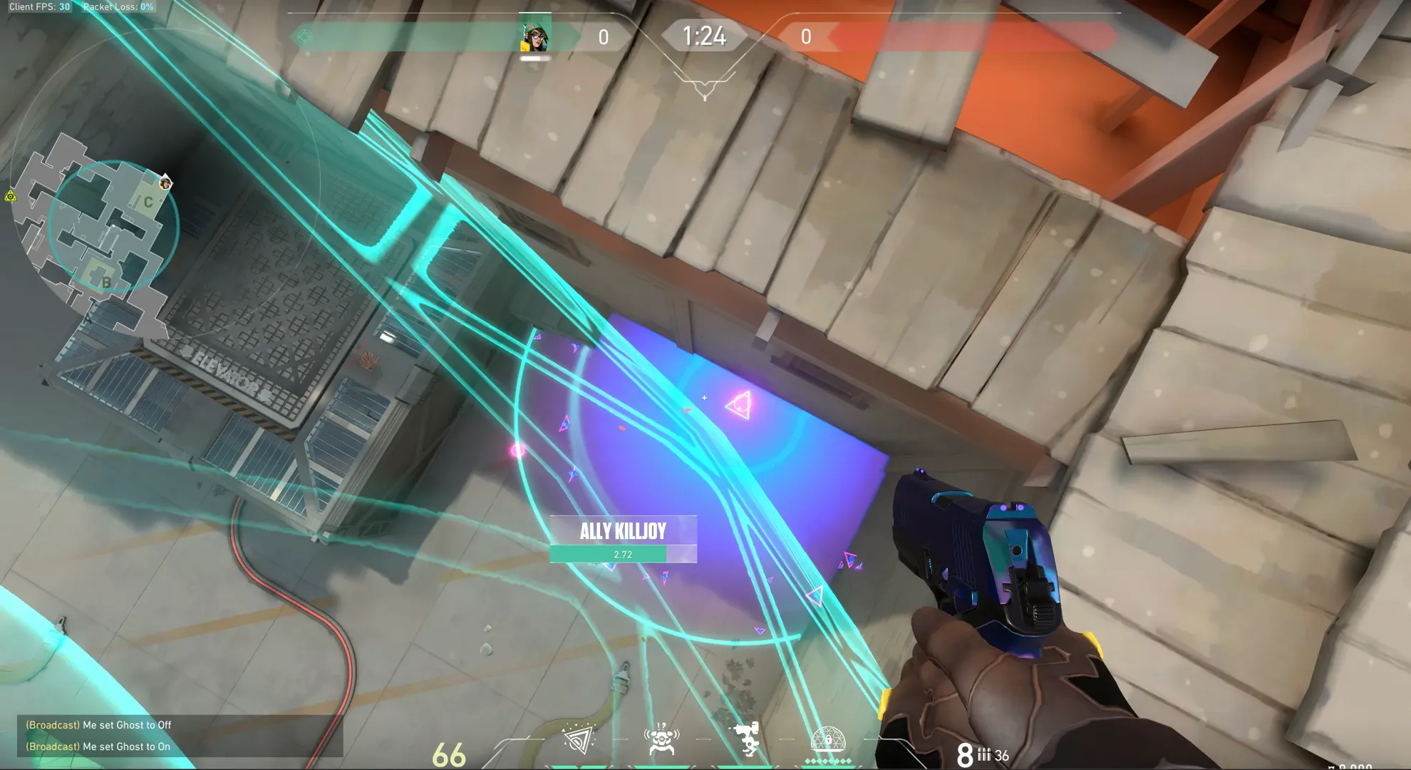 Killjoy Nanoswarm on Haven Defense Site C — step 4 of 4: Result