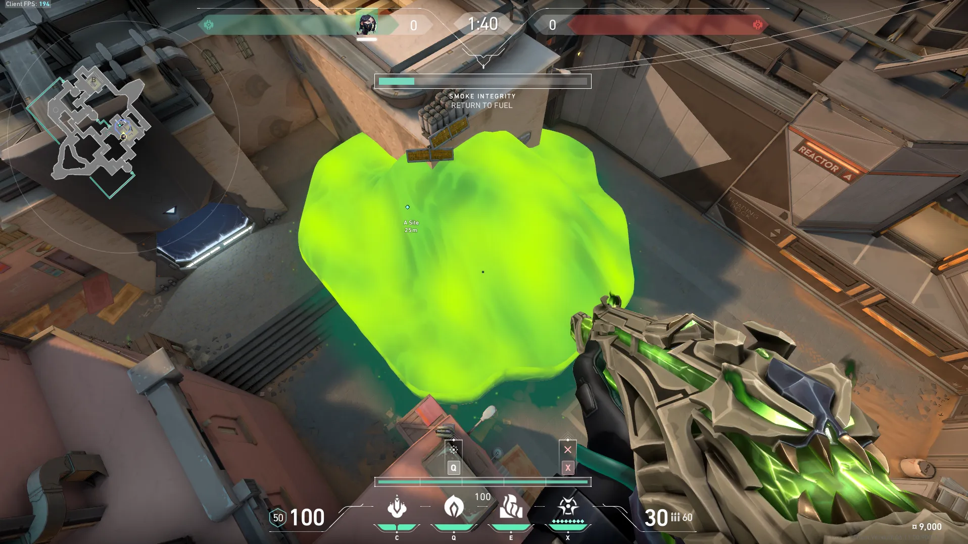 Viper Vipers Pit on Bind Defense Site A — step 7 of 7: Result