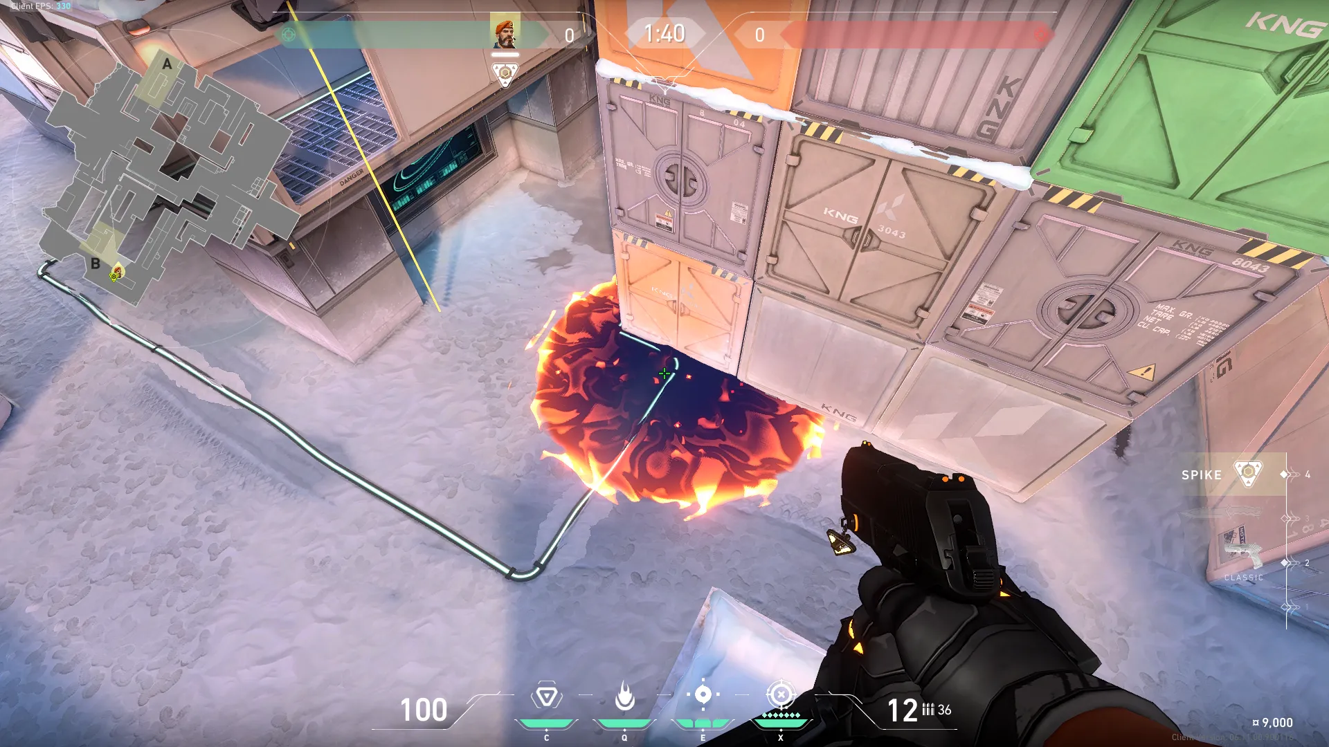 Brimstone Incendiary on Icebox Attack Site B — step 3 of 3: Result
