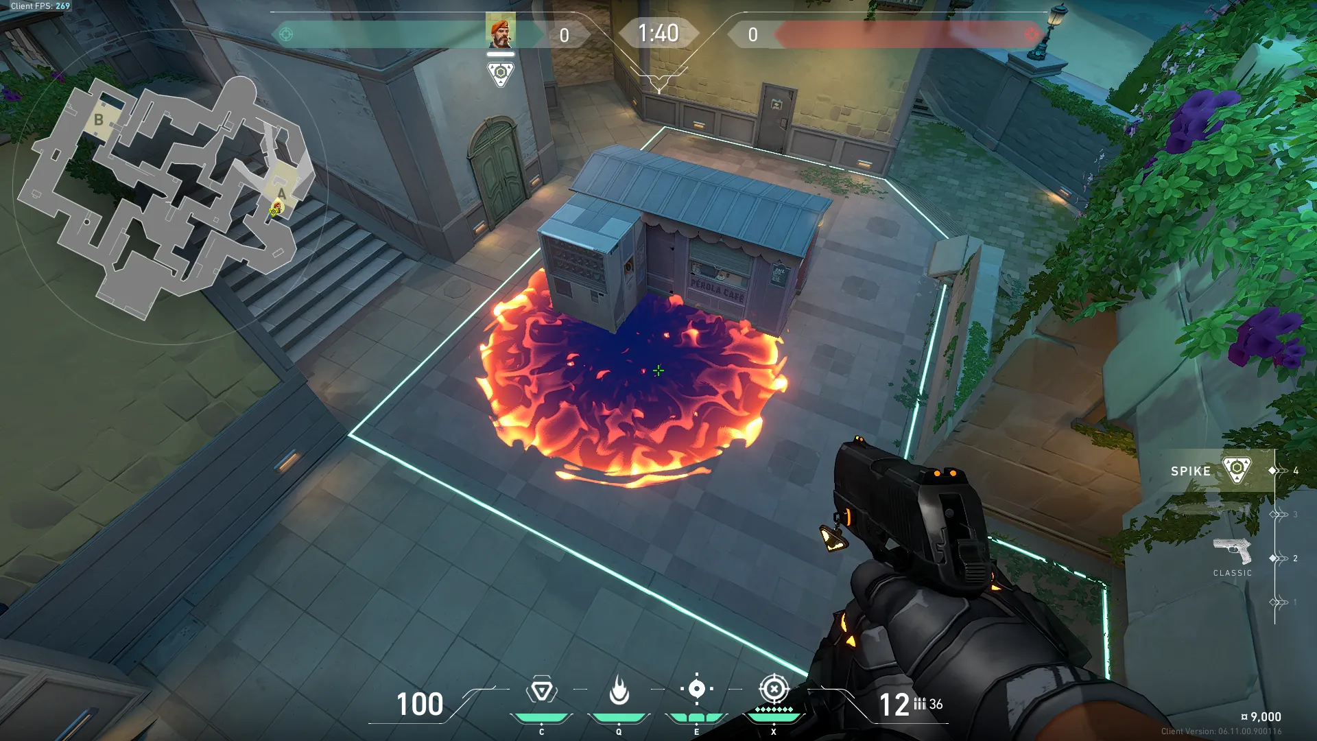 Brimstone Incendiary on Pearl Attack Site A — step 3 of 3: Result