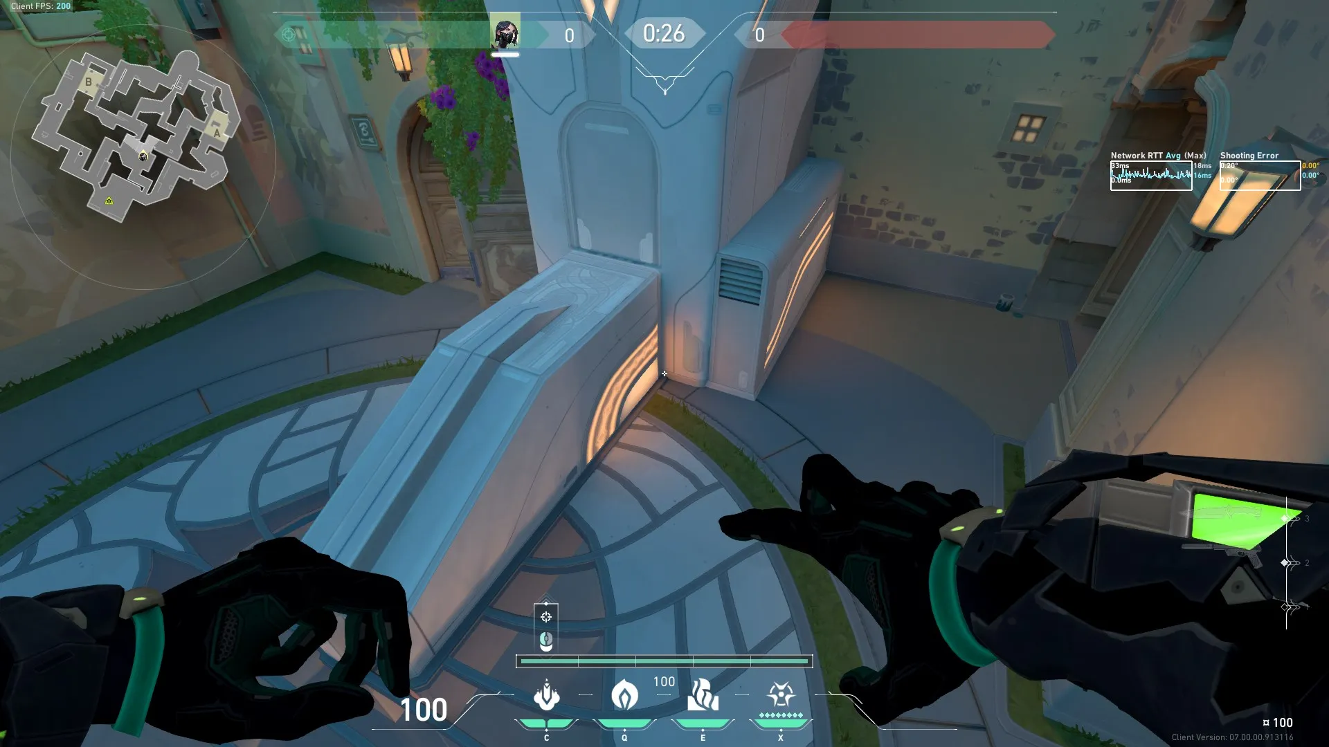 Viper Snake Bite on Pearl Attack Site A — step 1 of 3: Position — where to stand