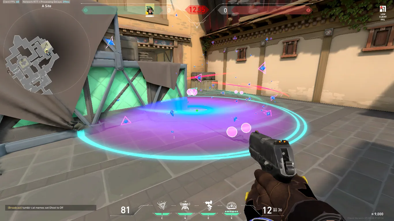 Killjoy Nanoswarm on Haven Attack Site A — step 3 of 3: Result