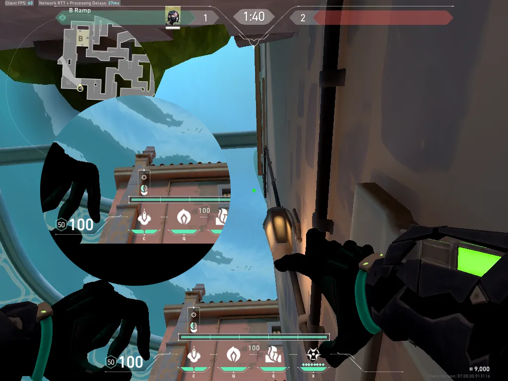 Viper Snake Bite on Pearl Attack Site B — step 5 of 6: Aim — line up the shot