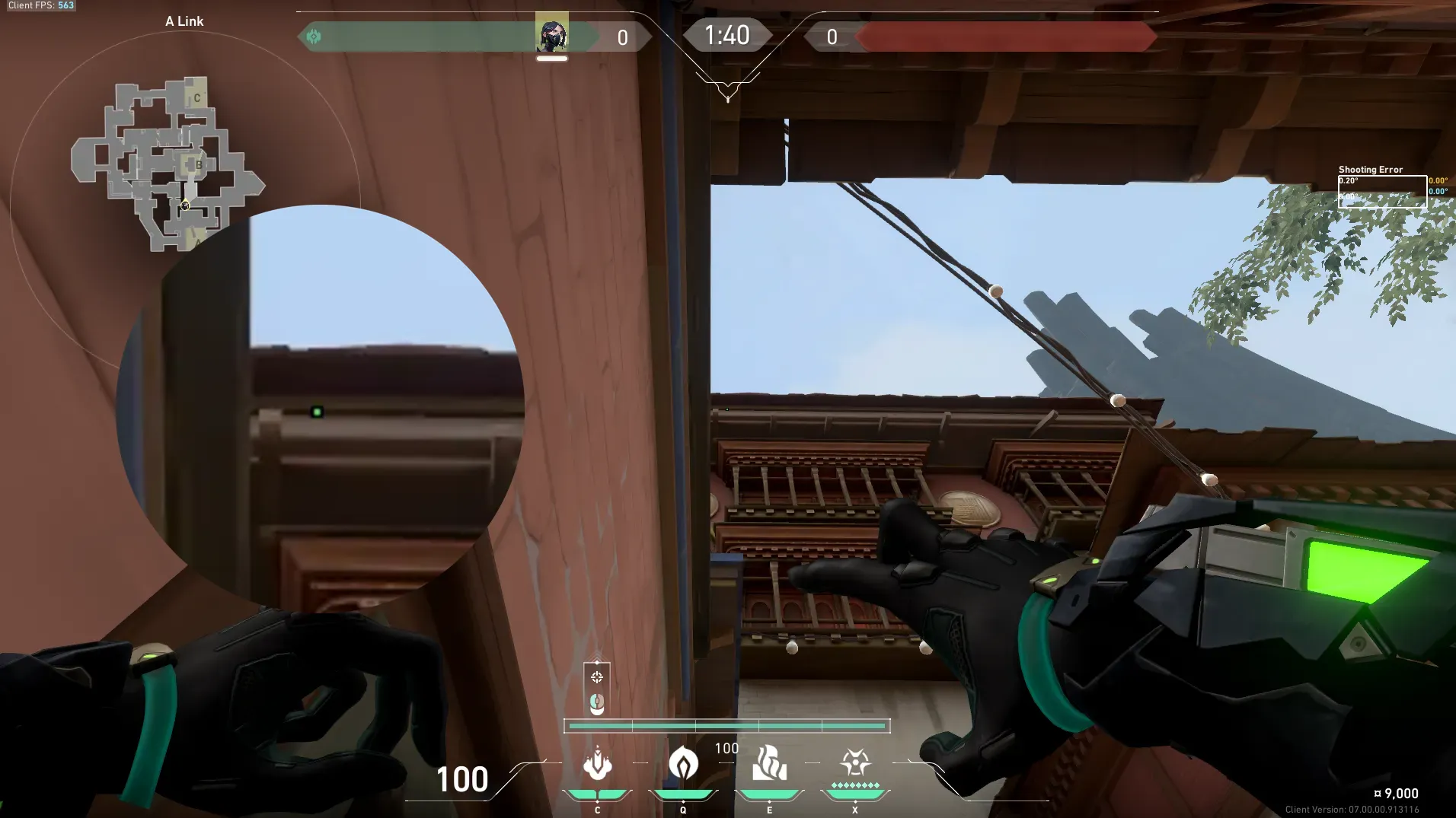Viper Snake Bite on Haven Defense Site C — step 2 of 3: Aim — line up the shot