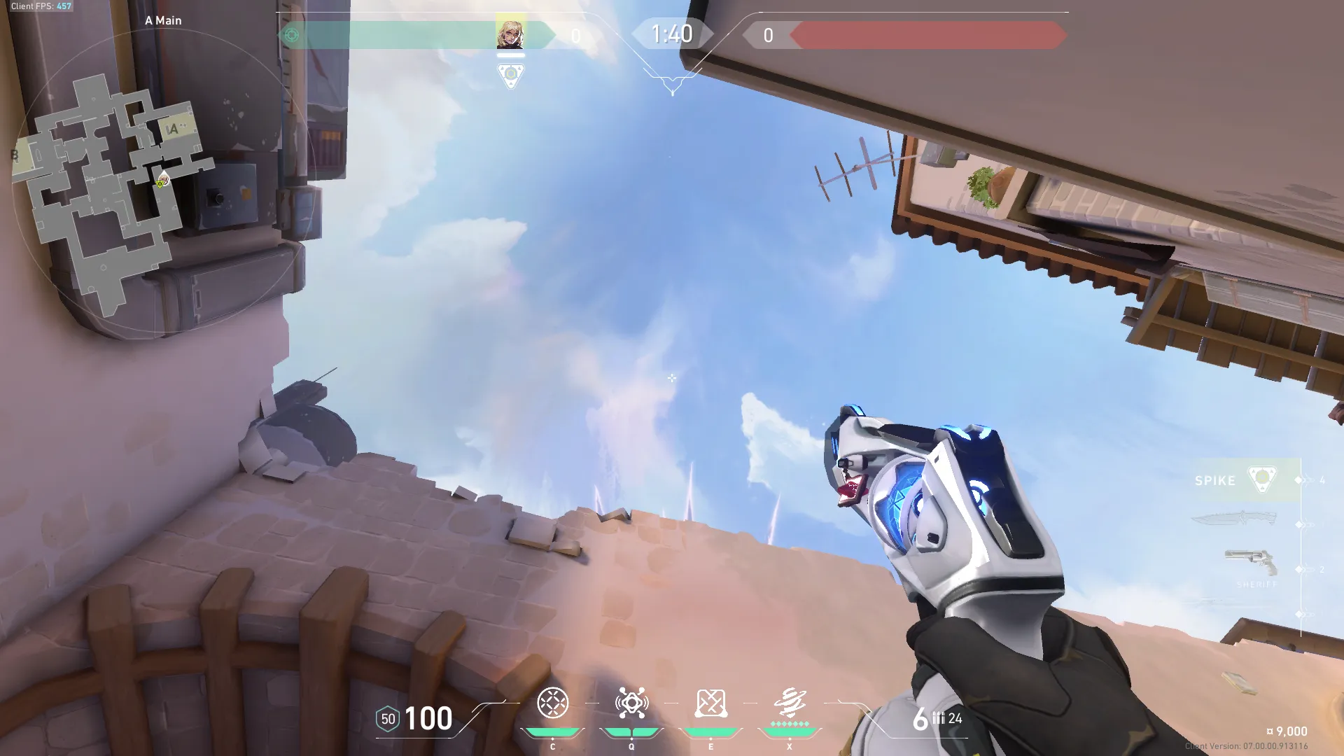Deadlock GravNet on Ascent Attack Site A — step 2 of 3: Aim — line up the shot
