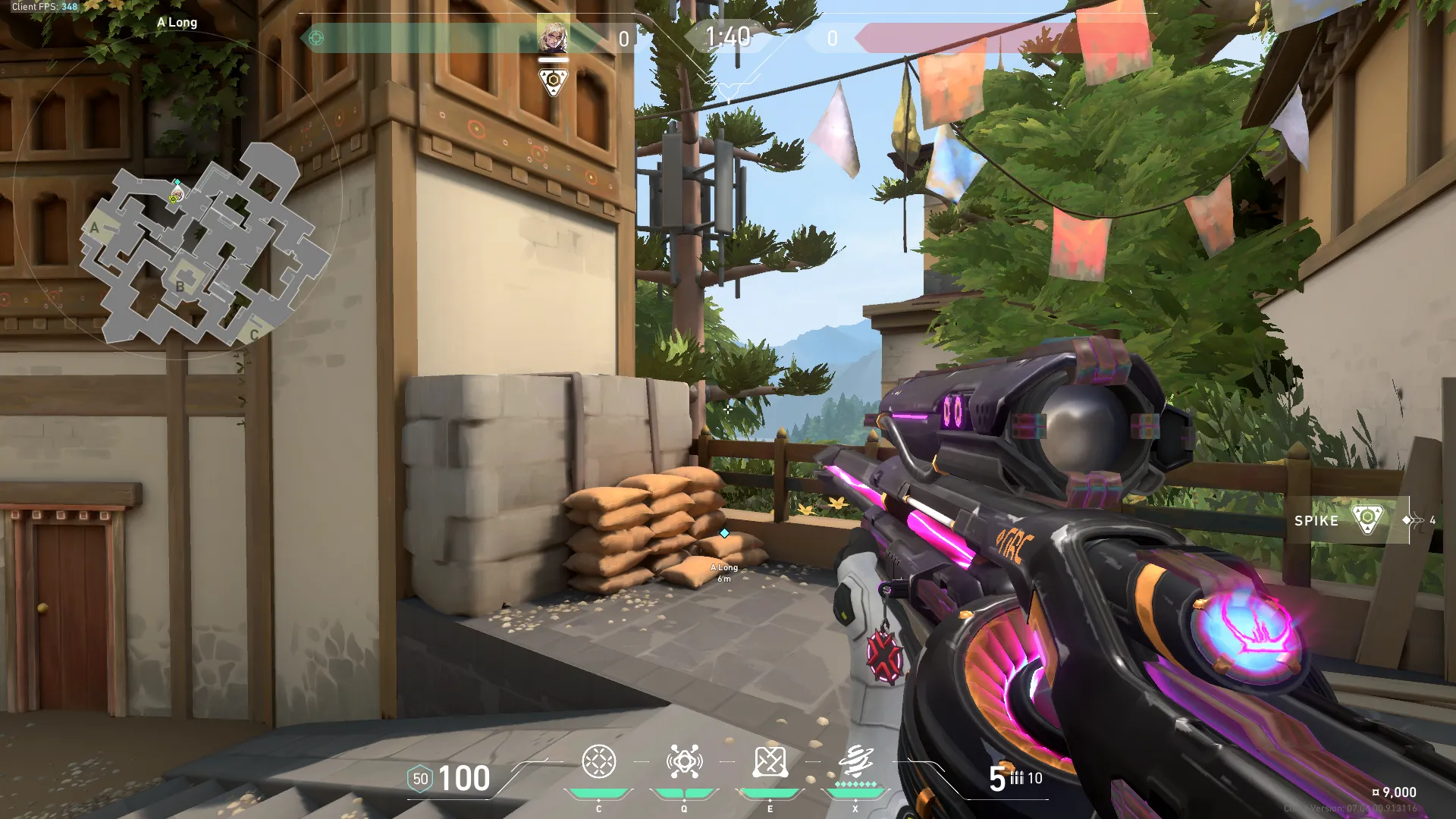 Deadlock GravNet on Haven Attack Site A — step 1 of 3: Position — where to stand