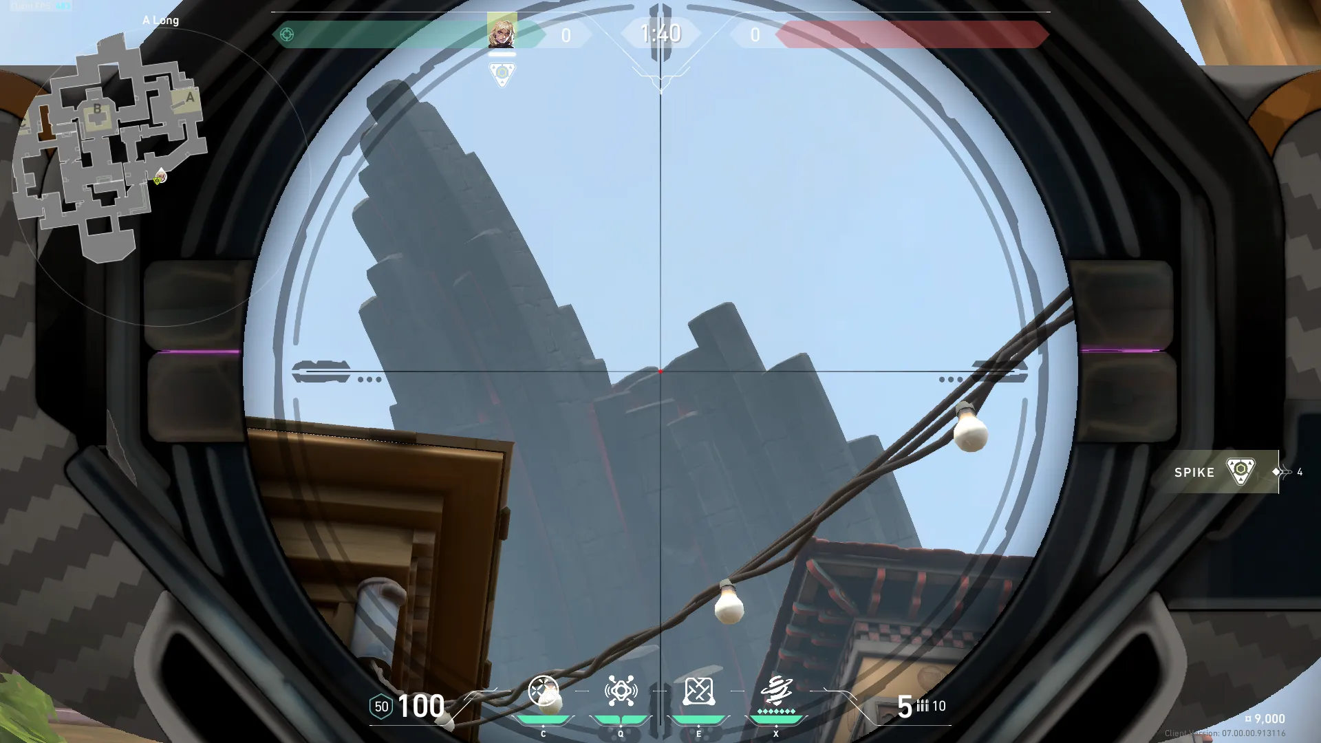 Deadlock GravNet on Haven Attack Site A — step 2 of 3: Aim — line up the shot