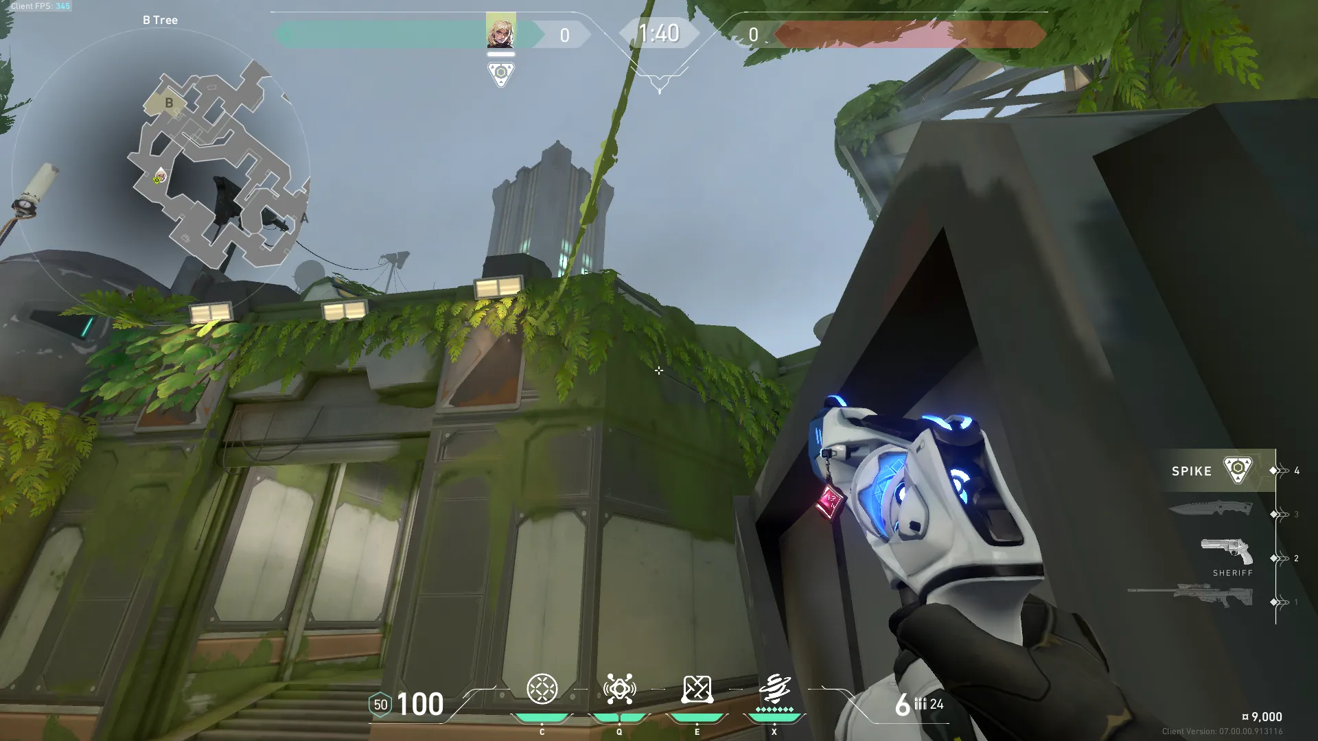 Deadlock GravNet on Fracture Attack Site B — step 2 of 3: Aim — line up the shot