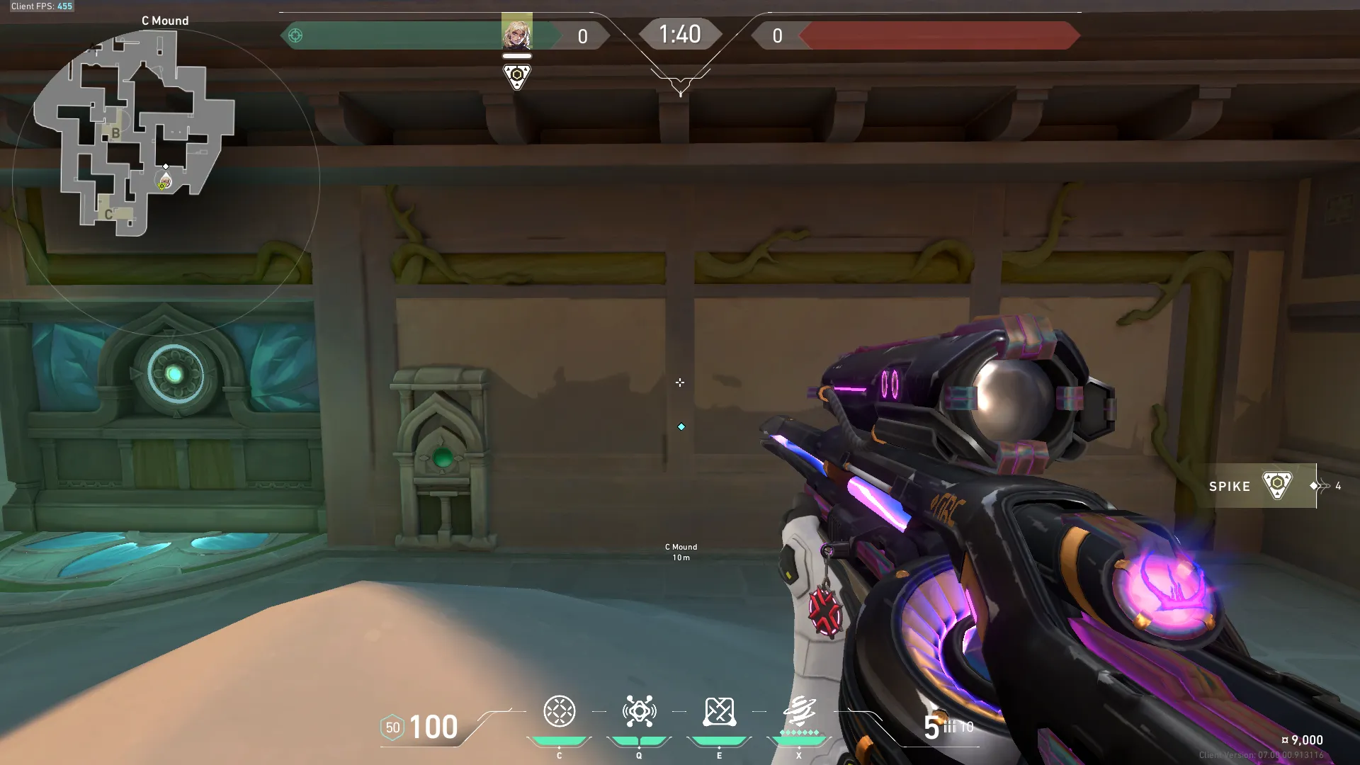 Deadlock Gravnet Lineup to Prevent Defuse on C Site — Deadlock lineup on Lotus