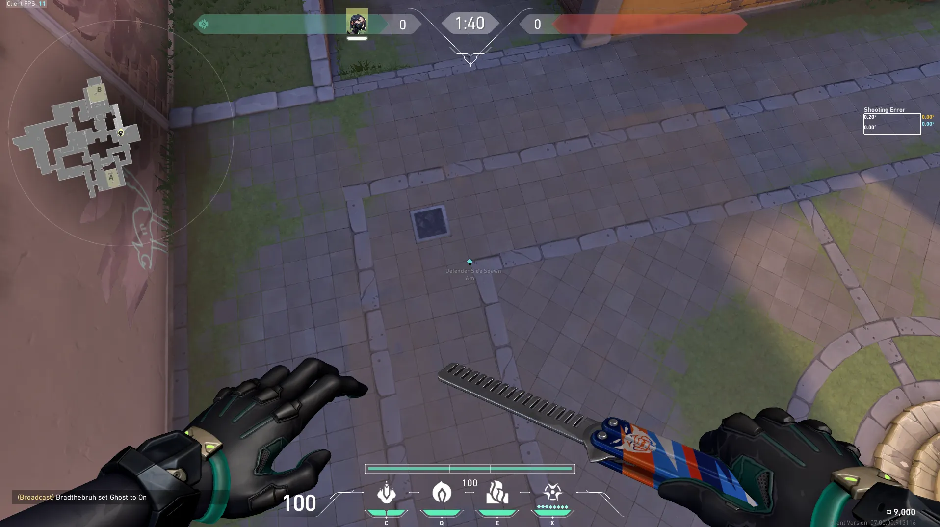Defender Spawn to Left Side Boathouse Retake One-way — Viper lineup on Ascent