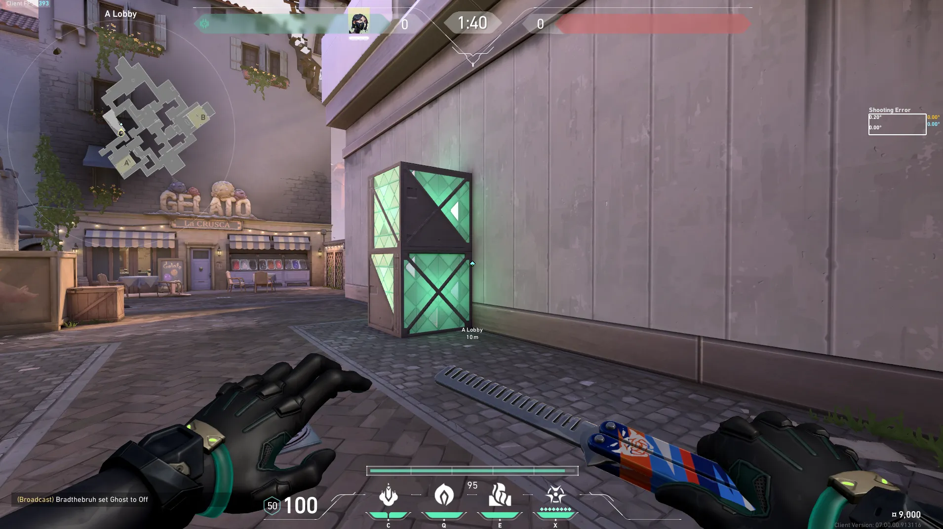 A Lobby to Heaven Deep Smoke — Viper lineup on Ascent
