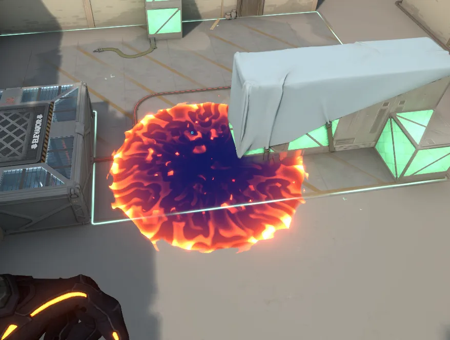 Brimstone Incendiary on Haven Attack Site C — step 3 of 3: Result