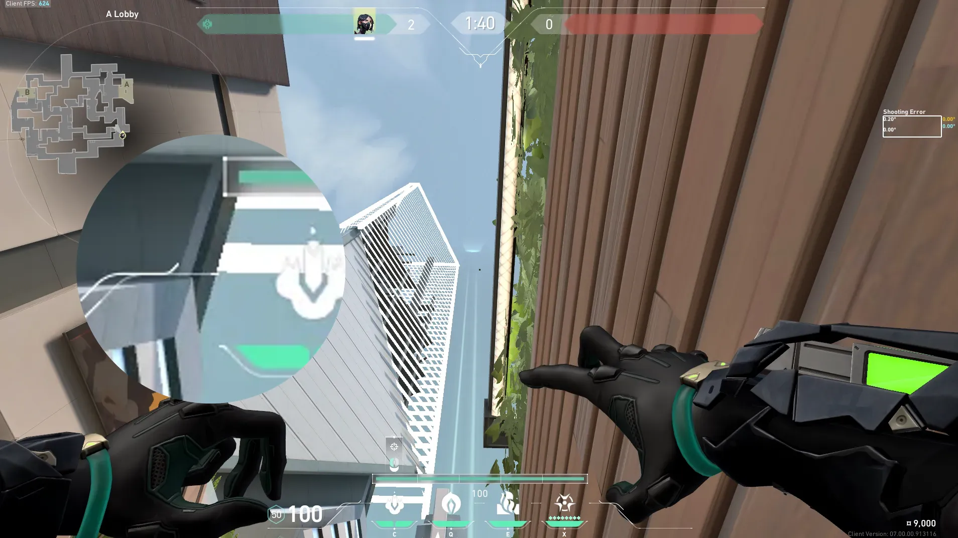 Viper Snake Bite on Split Attack Site A — step 2 of 3: Aim — line up the shot