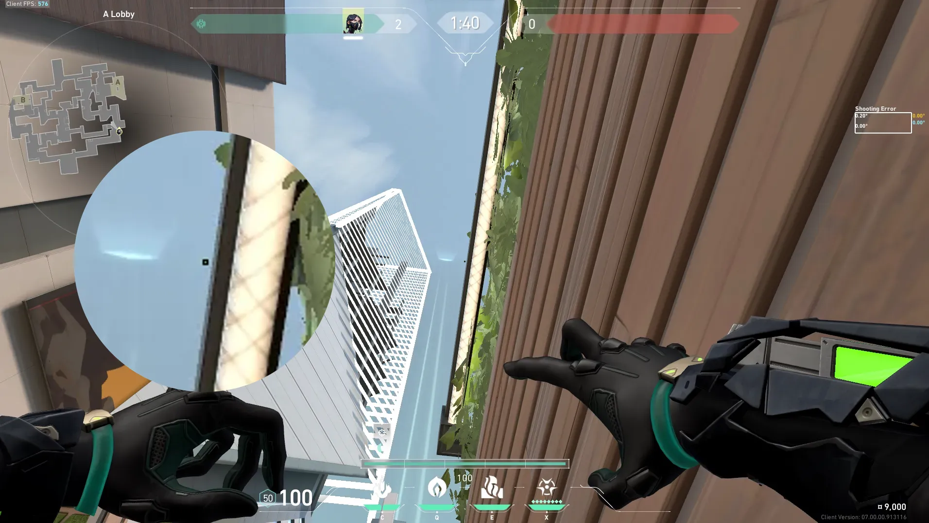 Viper Snake Bite on Split Attack Site A — step 2 of 4: Aim — line up the shot
