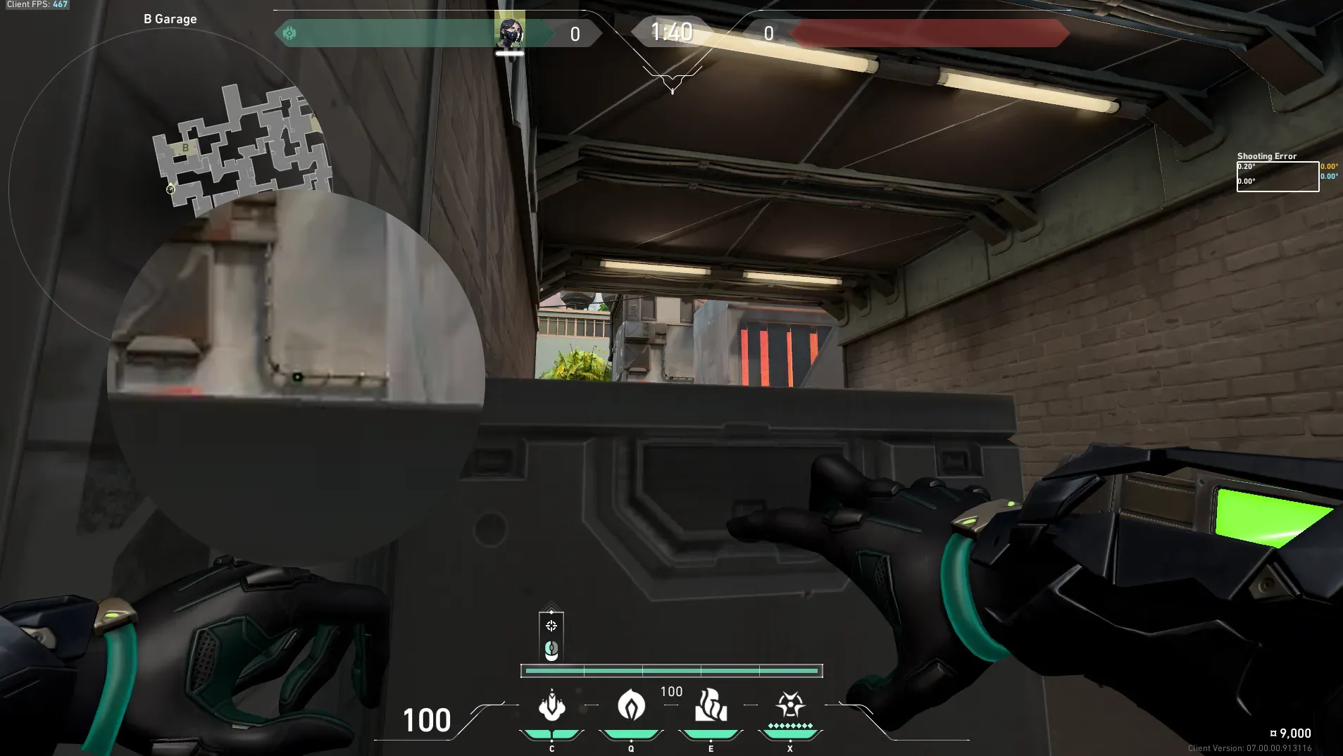 Viper Snake Bite on Split Attack Site B — step 3 of 4: Aim — line up the shot