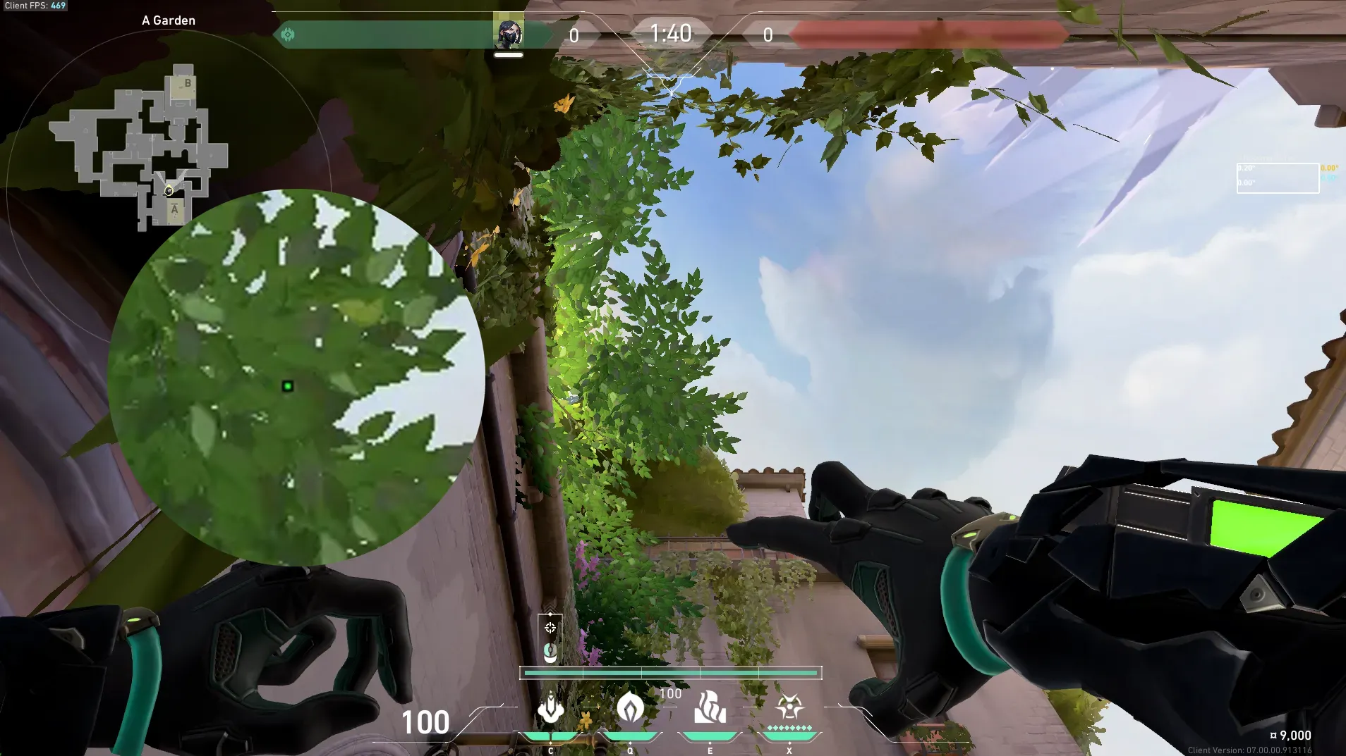 Viper Snake Bite on Ascent Defense Site B — step 2 of 8: Aim — line up the shot