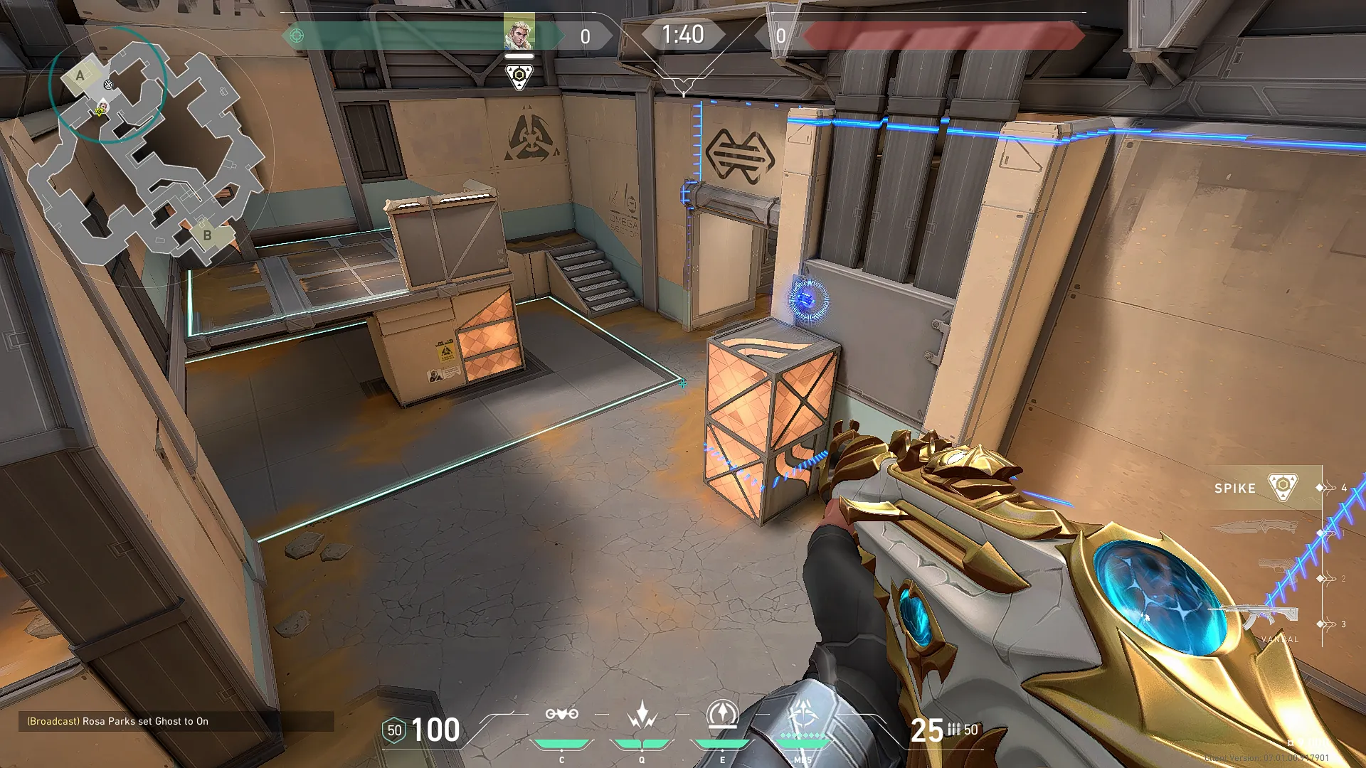 Sova Recon Bolt on Fracture Defense Site A — step 4 of 4: Result