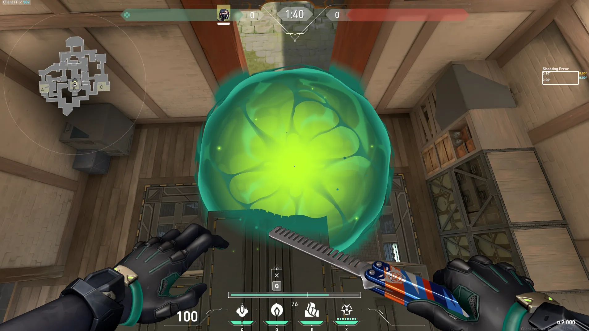 Viper Poison Cloud on Haven Attack Site B — step 3 of 3: Result