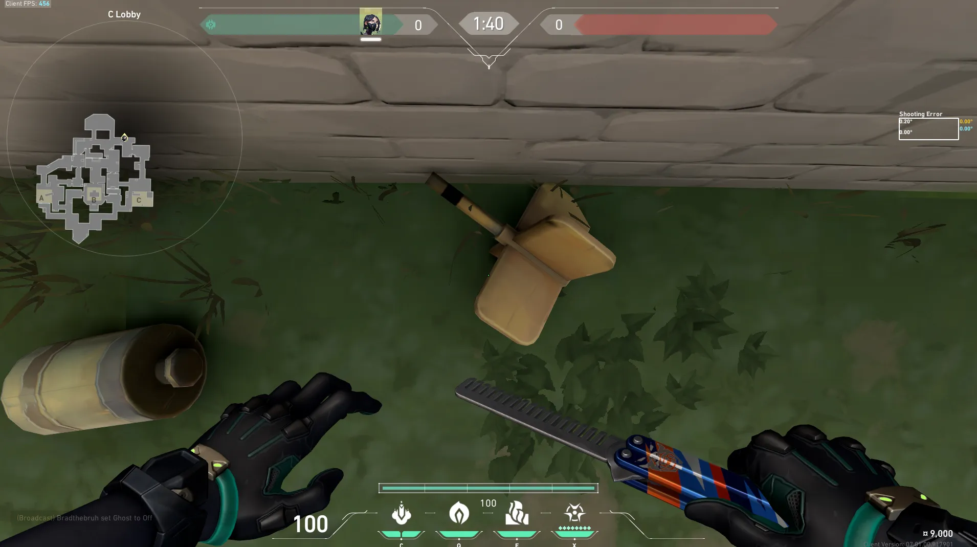 Viper Poison Cloud on Haven Attack Site C — step 2 of 5: Aim — line up the shot