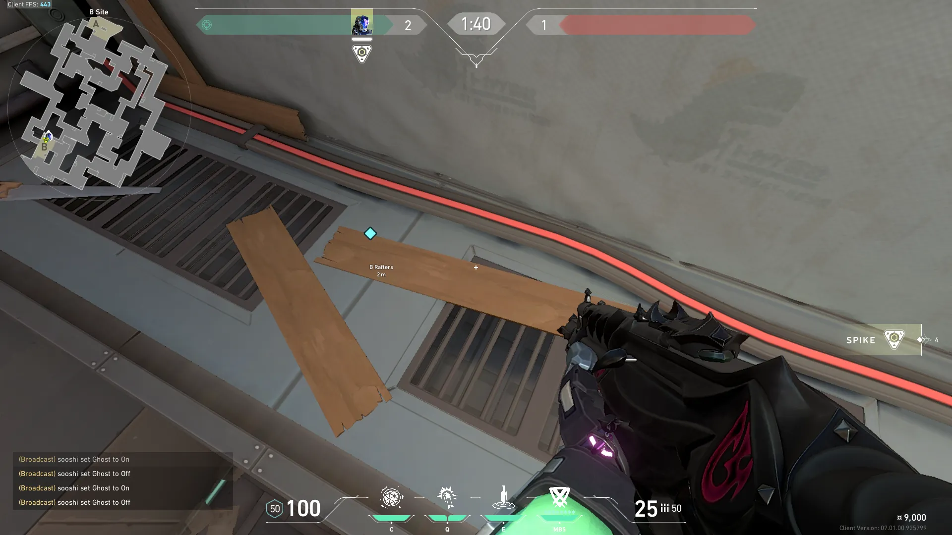 KAY/O Zero_Point on Split Defense Site B — step 1 of 4: Position — where to stand