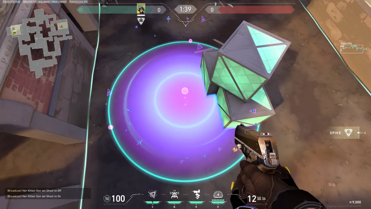 Killjoy Nanoswarm on Ascent Attack Site B — step 3 of 3: Result