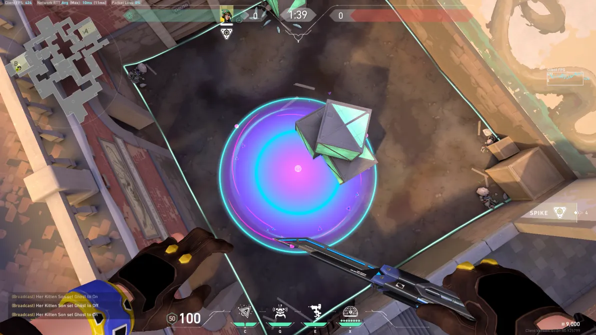 Killjoy Nanoswarm on Ascent Attack Site B — step 3 of 3: Result