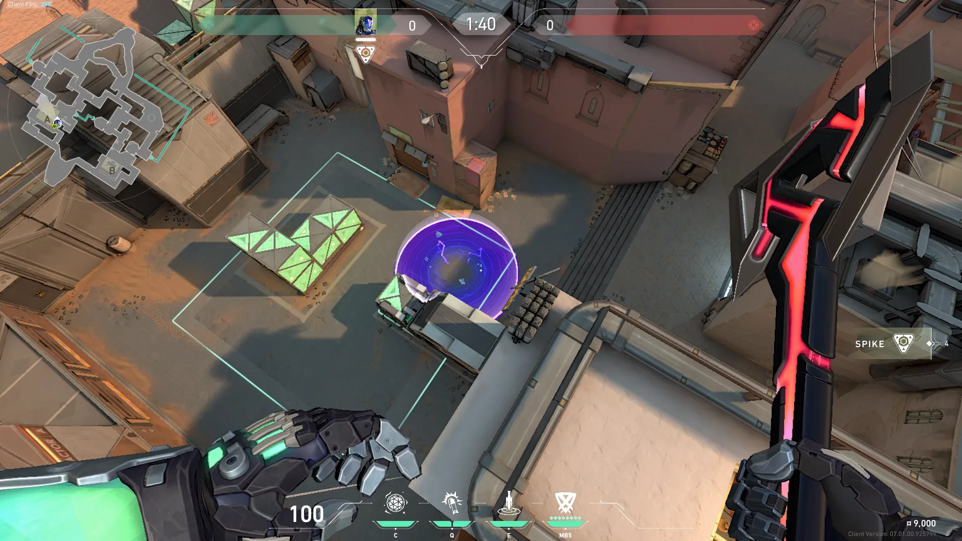 KAY/O Frag_Ment on Bind Defense Site A — step 5 of 5: Result
