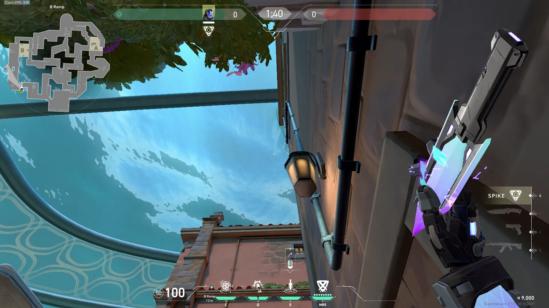 KAY/O Zero_Point on Pearl Attack Site B — step 3 of 4: Aim — line up the shot