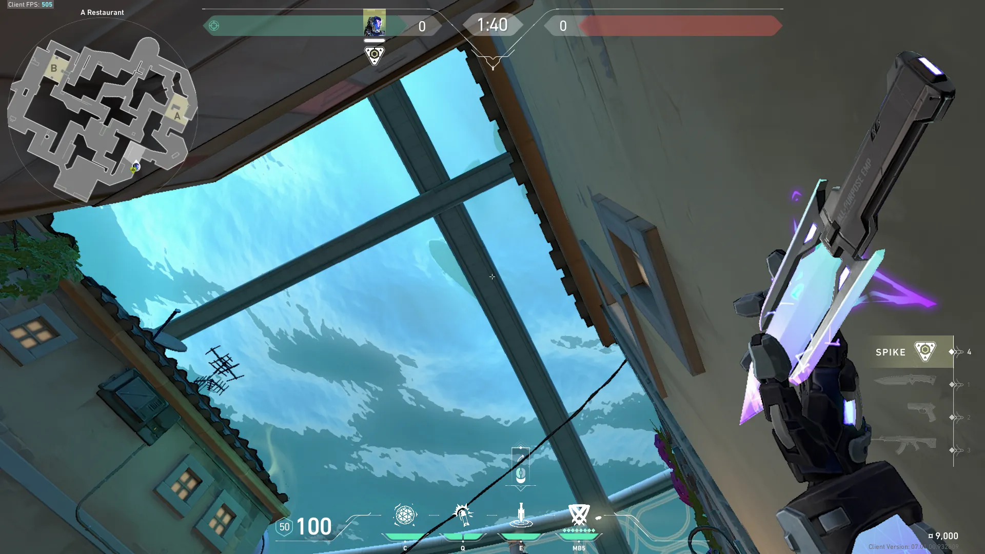KAY/O Zero_Point on Pearl Attack Site A — step 3 of 4: Aim — line up the shot