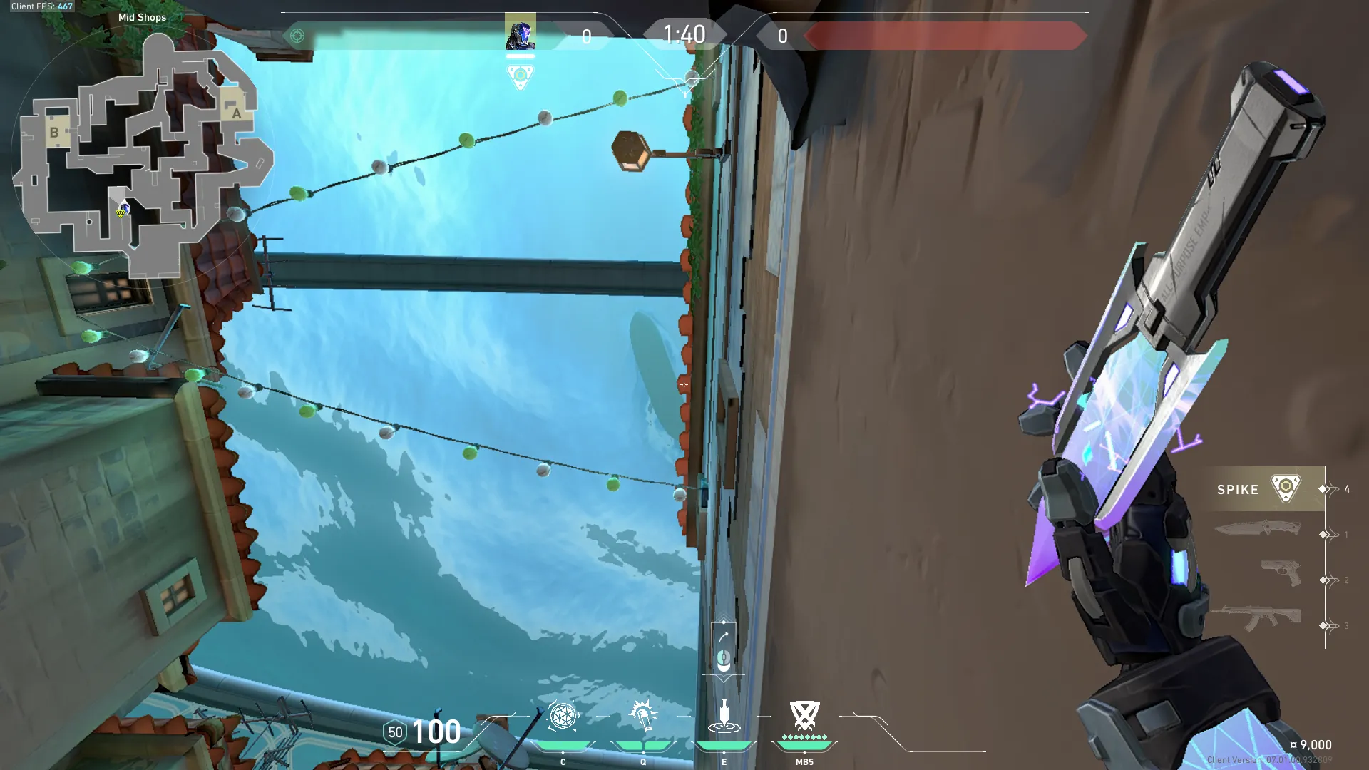 KAY/O Zero_Point on Pearl Attack Mid — step 2 of 4: Aim — line up the shot
