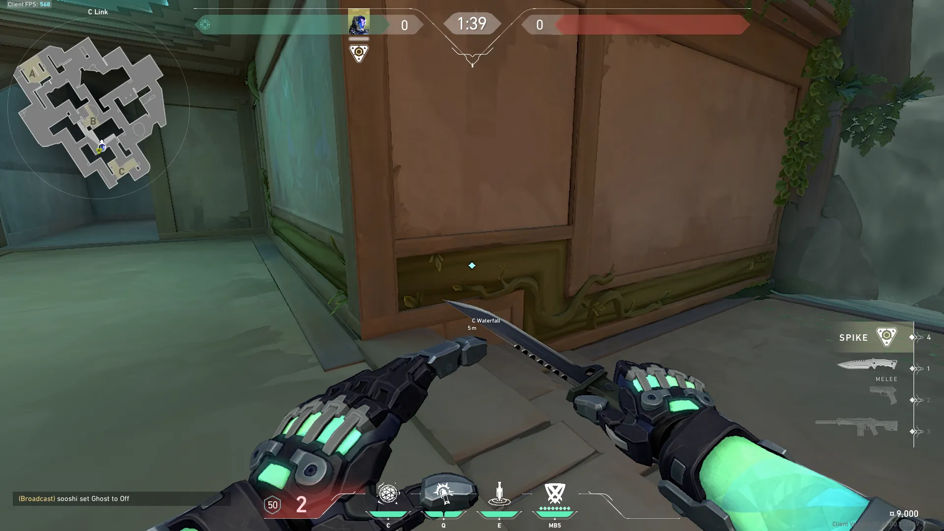 KAY/O Zero_Point on Lotus Defense Site C — step 1 of 6: Position — where to stand