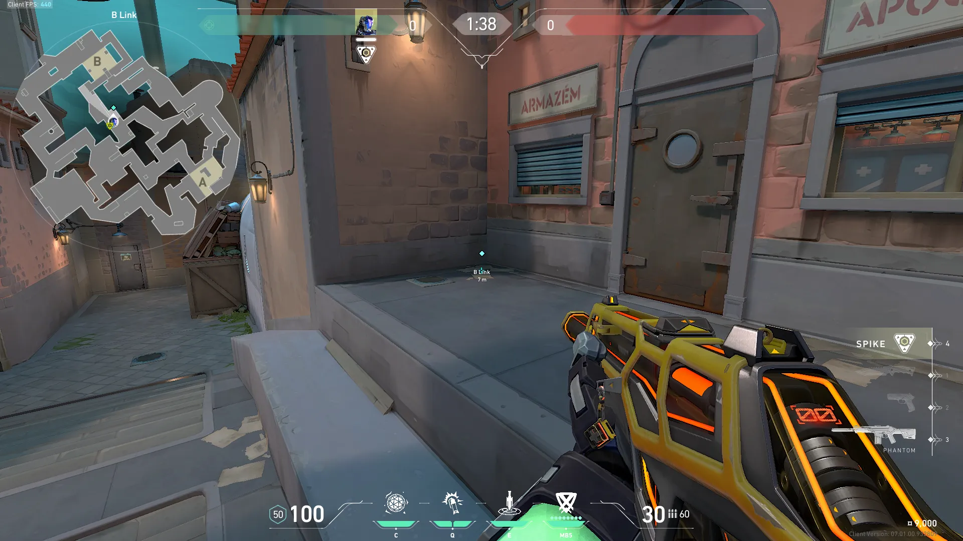 KAY/O Zero_Point on Pearl Defense Site B — step 1 of 3: Position — where to stand
