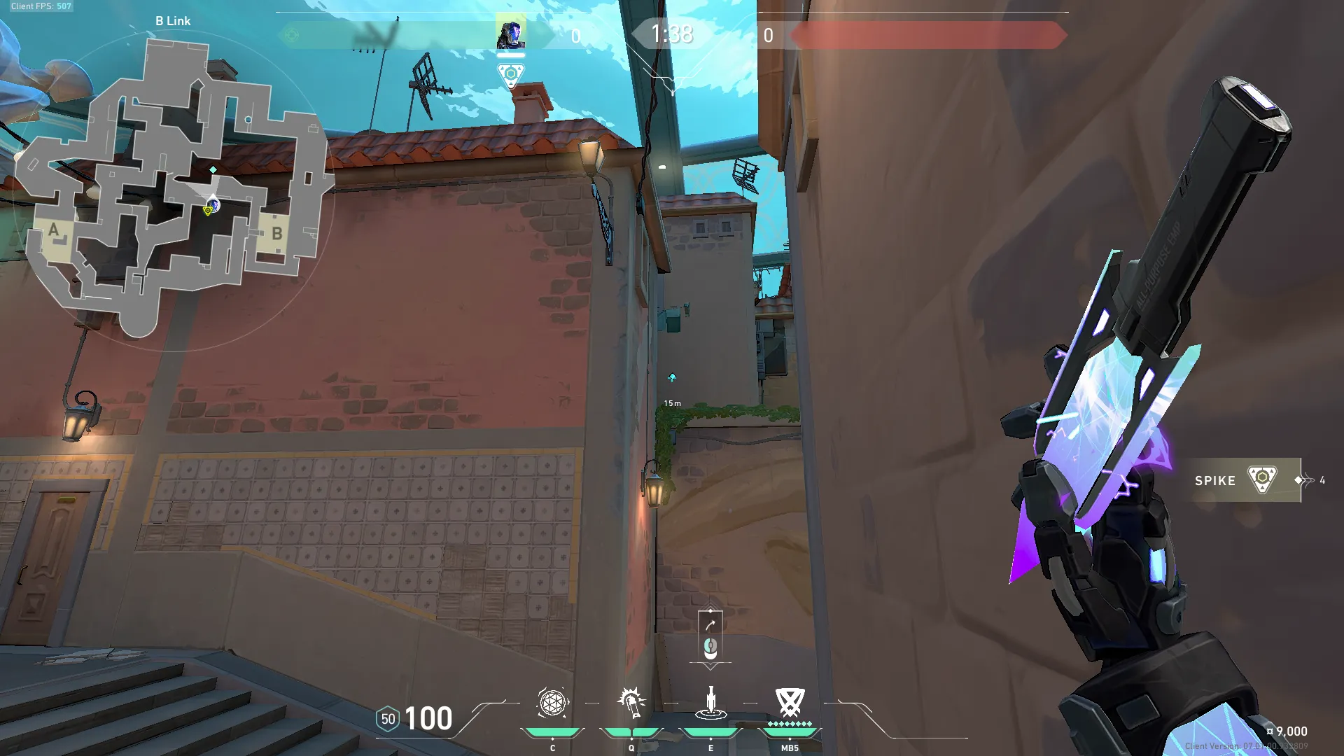 KAY/O Zero_Point on Pearl Defense Site B — step 2 of 3: Aim — line up the shot