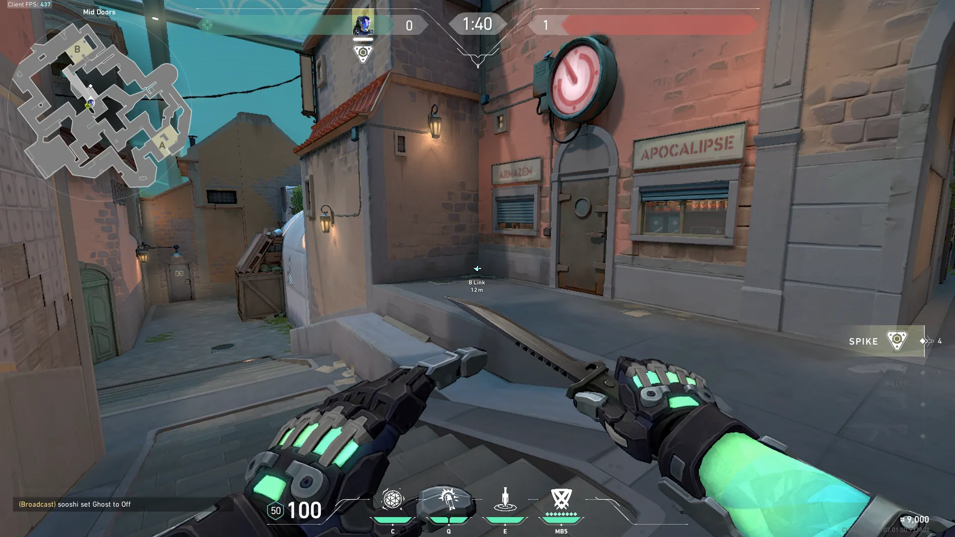 KAY/O Flash_Drive on Pearl Defense Mid — step 1 of 3: Position — where to stand
