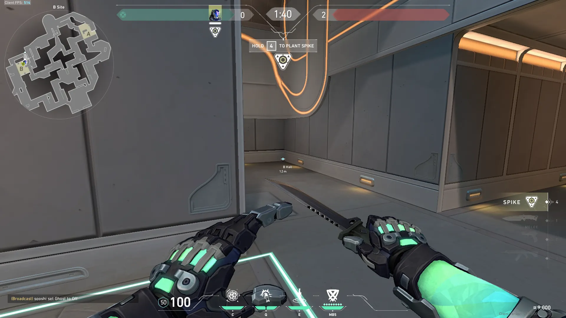 KAY/O Flash_Drive on Pearl Defense Site B — step 1 of 3: Position — where to stand