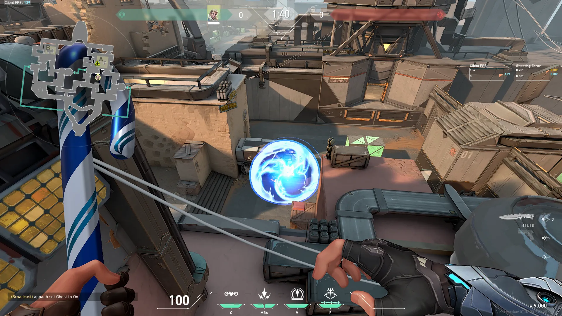Sova Shock Bolt on Bind Attack Site A — step 4 of 4: Result