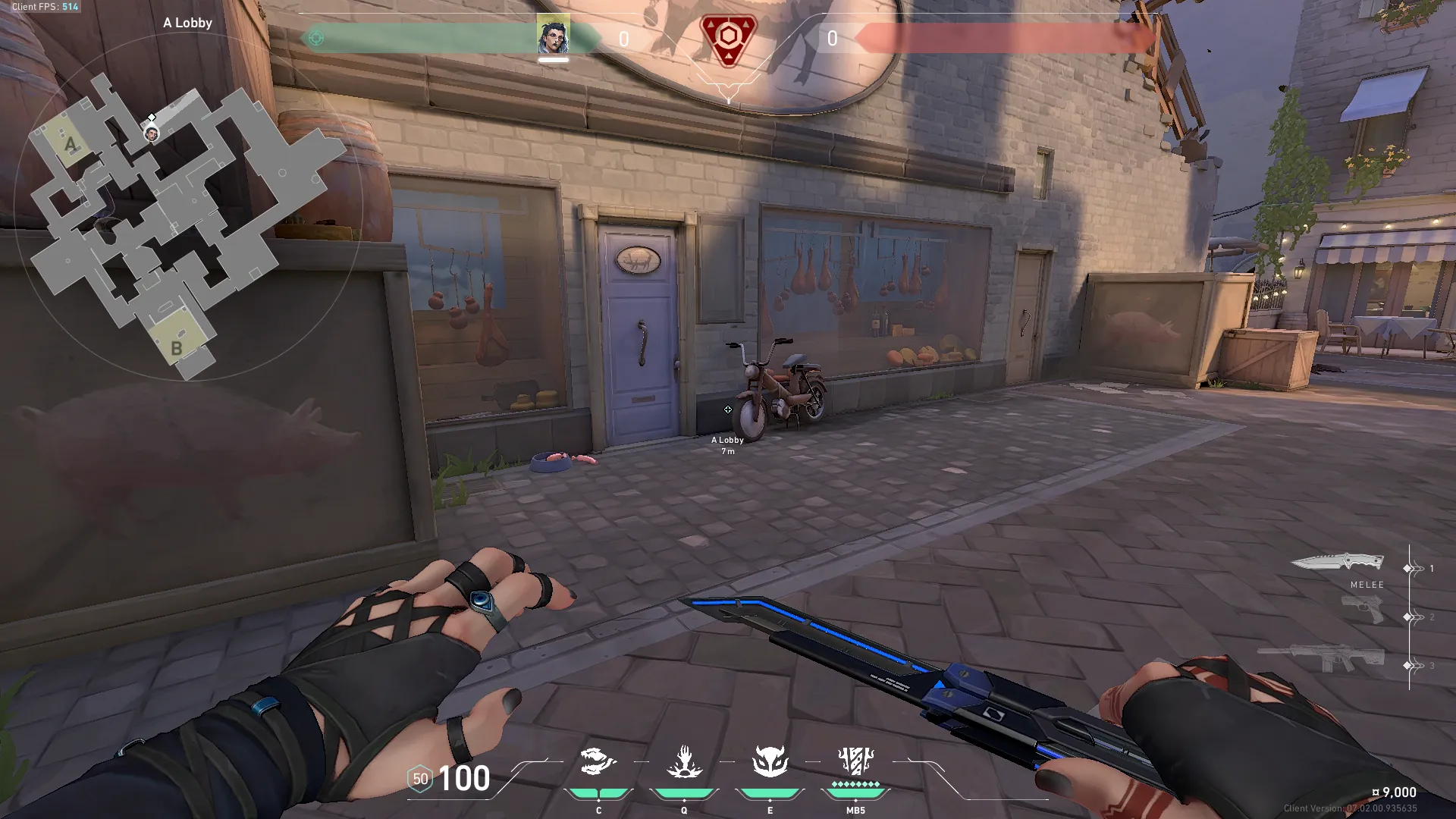Fade Haunt on Ascent Attack Site A — step 1 of 3: Position — where to stand