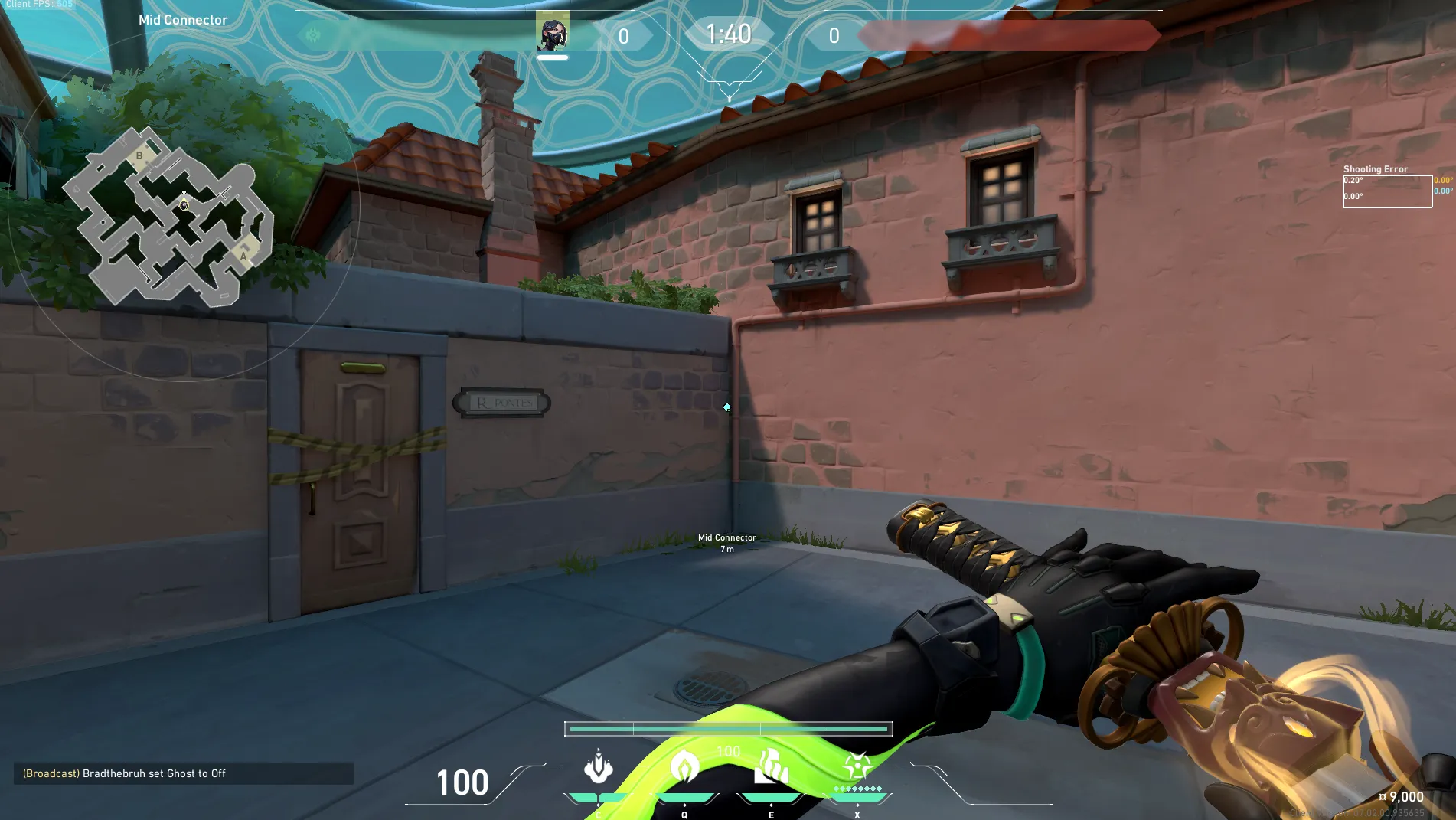 Viper Snake Bite on Pearl Defense Site A — step 1 of 3: Position — where to stand