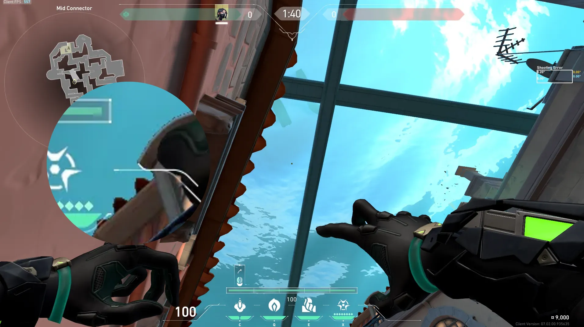 Viper Snake Bite on Pearl Defense Site A — step 2 of 3: Aim — line up the shot