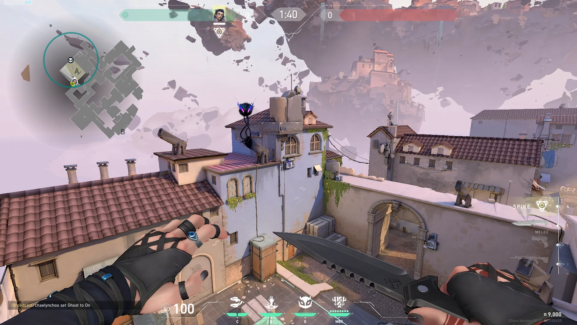 Fade Haunt on Ascent Defense Site A — step 3 of 4: Aim — line up the shot
