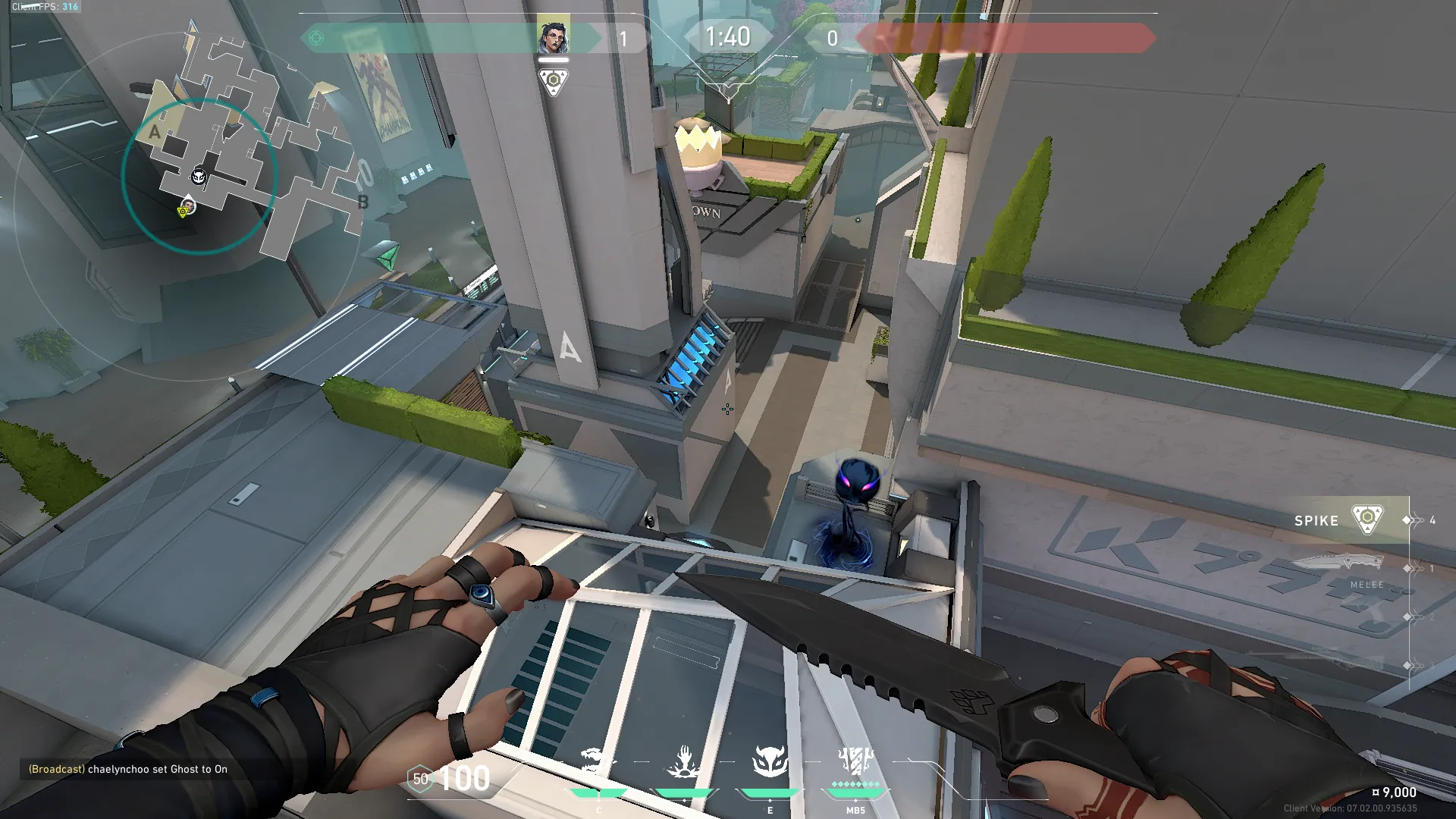 Fade Haunt on Split Defense Site A — step 3 of 3: Result