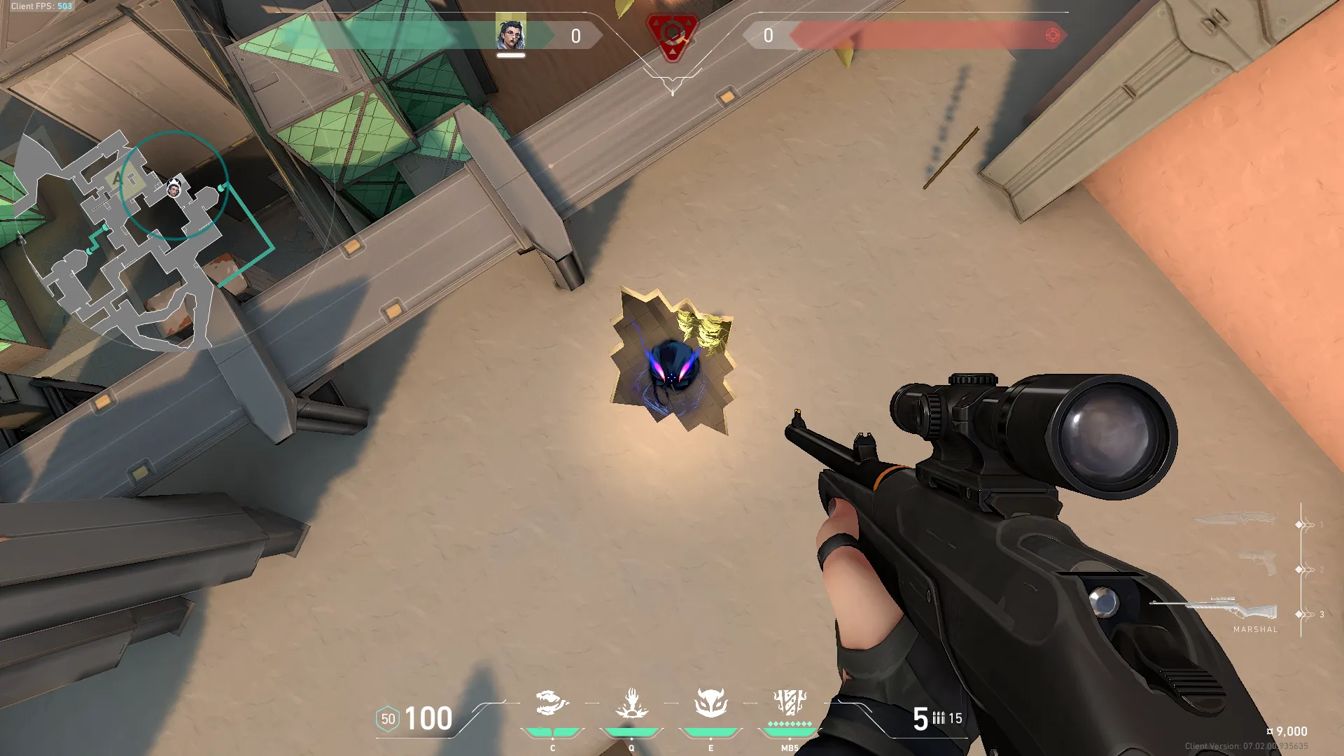 Fade Haunt on Bind Attack Site A — step 4 of 4: Result