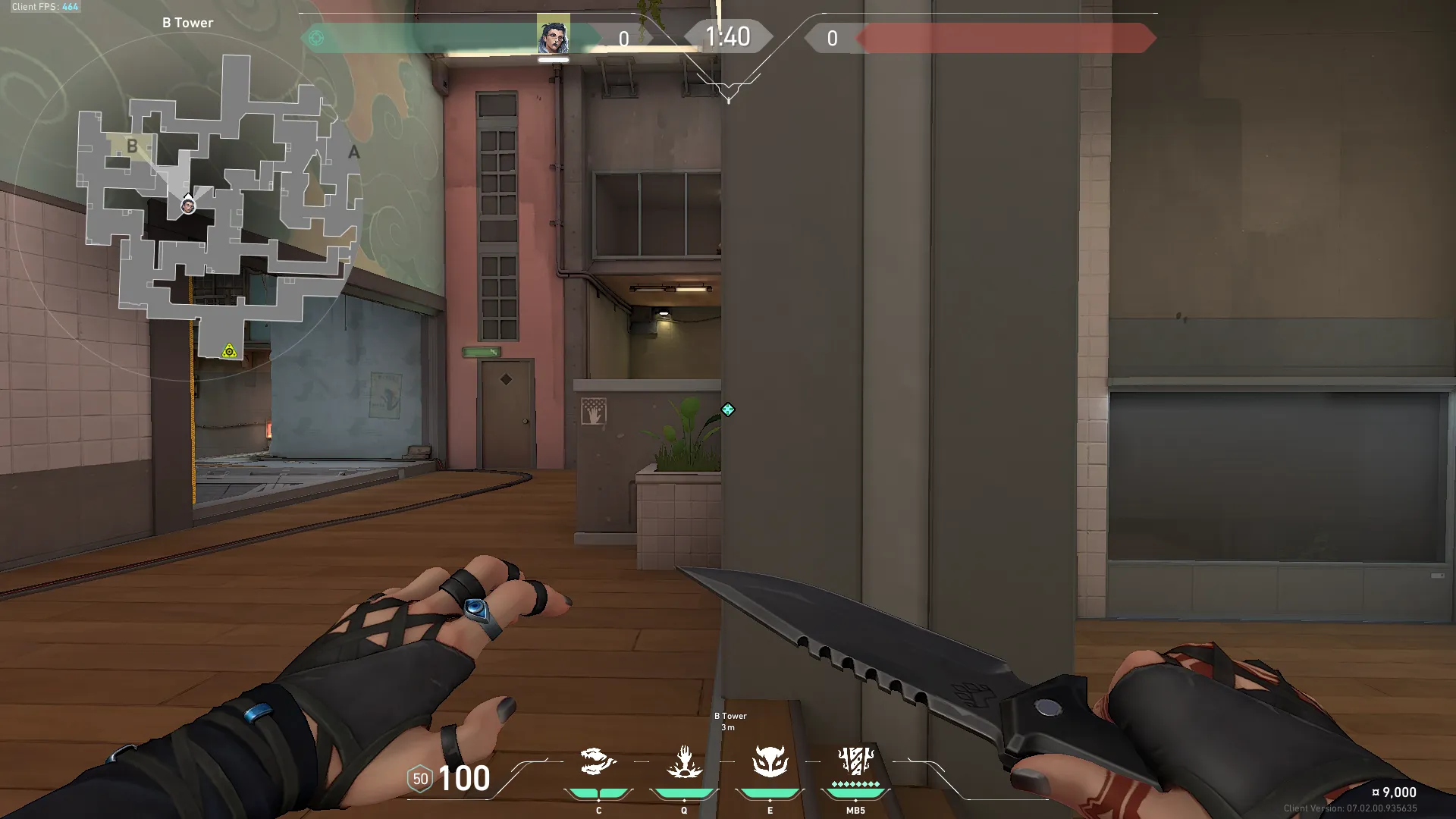 B Retake God Eye — Fade lineup on Split
