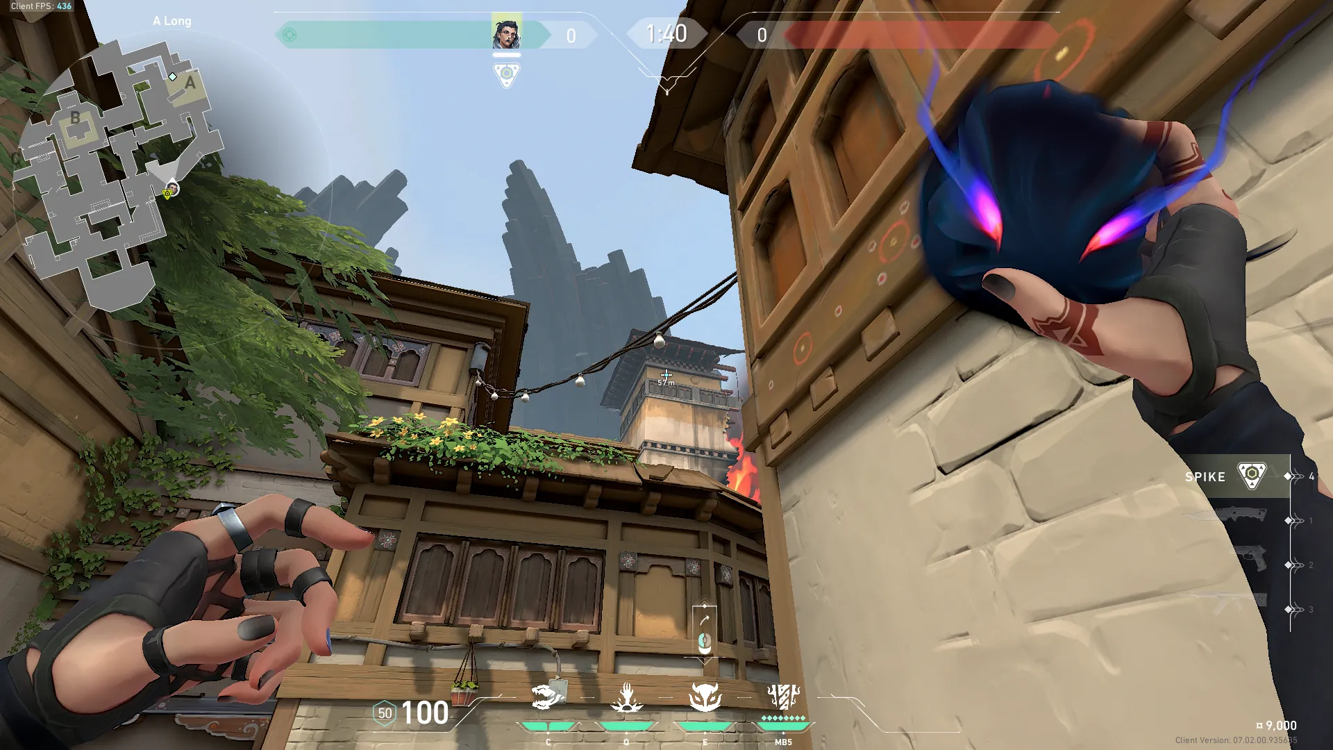 Fade Haunt on Haven Attack Site A — step 2 of 3: Aim — line up the shot