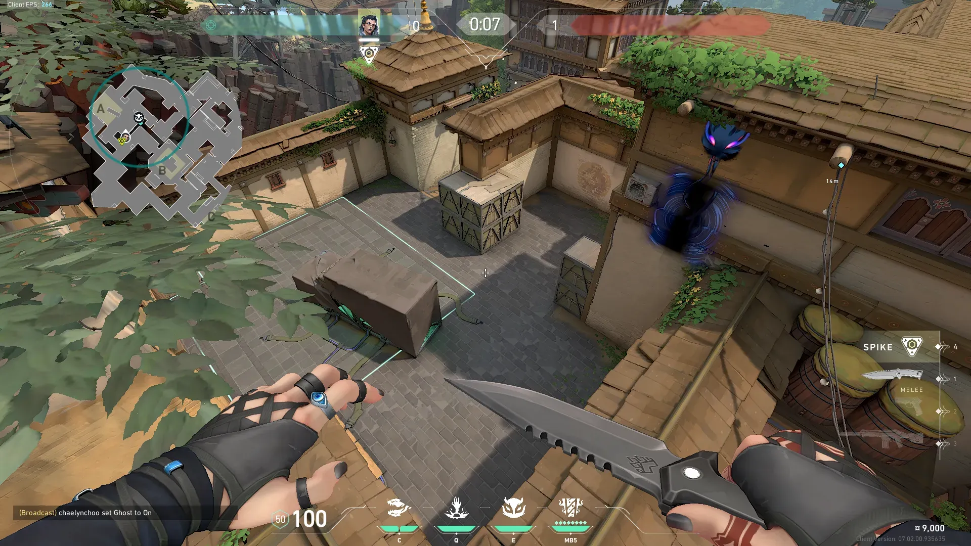 Fade Haunt on Haven Defense Site A — step 3 of 3: Result