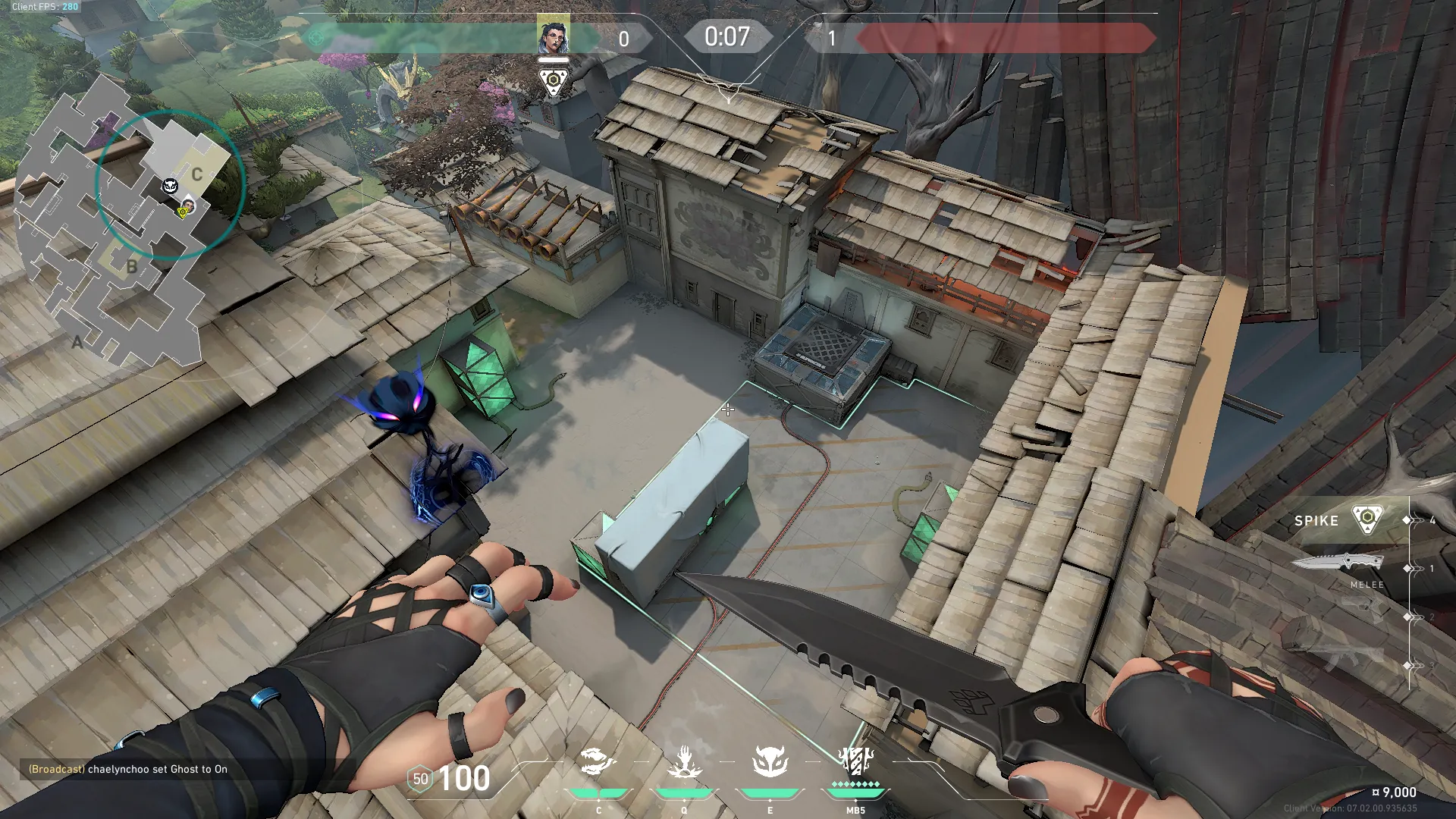 Fade Haunt on Haven Defense Site C — step 4 of 4: Result