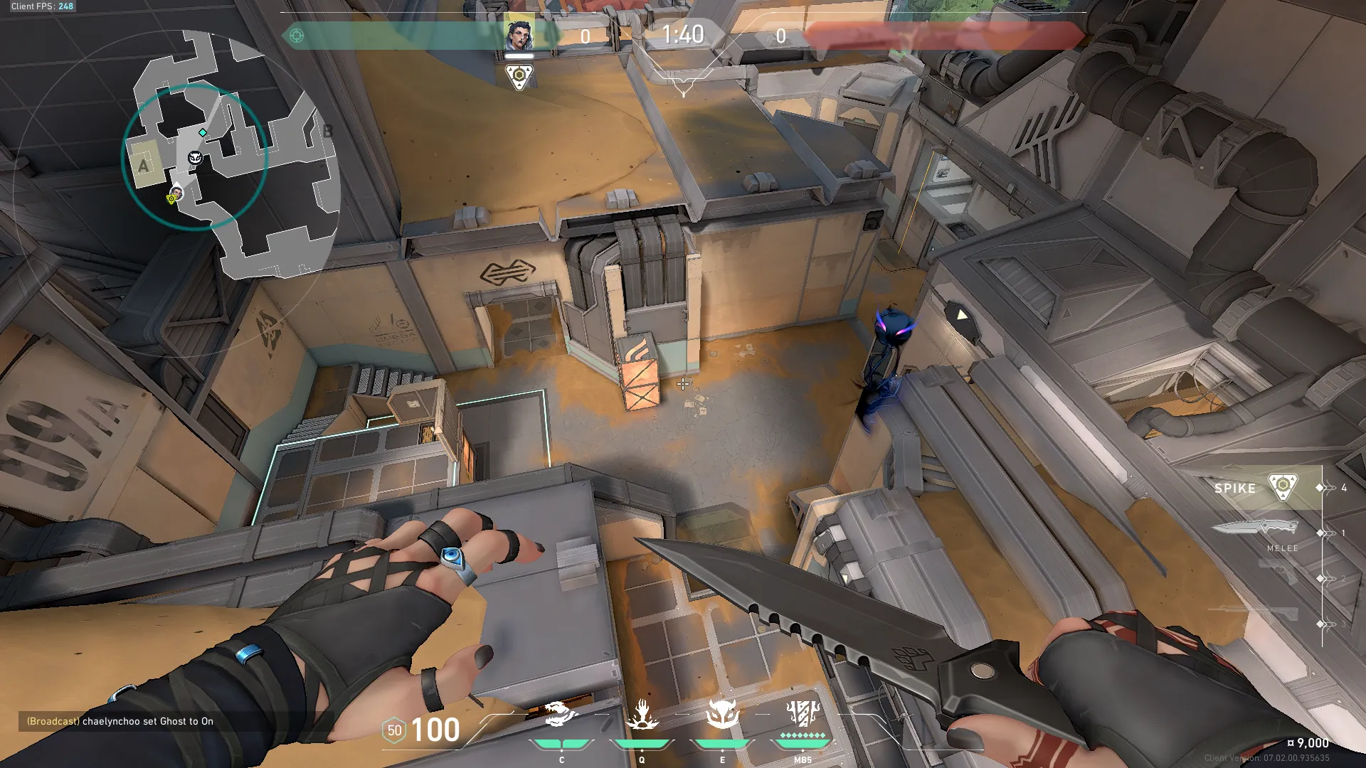 Fade Haunt on Fracture Defense Site A — step 3 of 3: Result